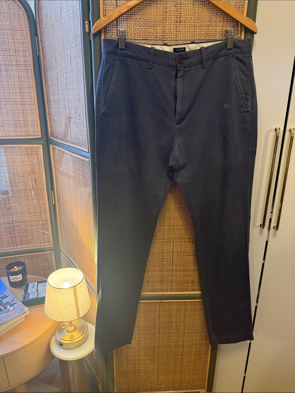 J.Crew Flex Athletic Slim Chino Pants Men’s 31x32 (see fit details) Blue Flex